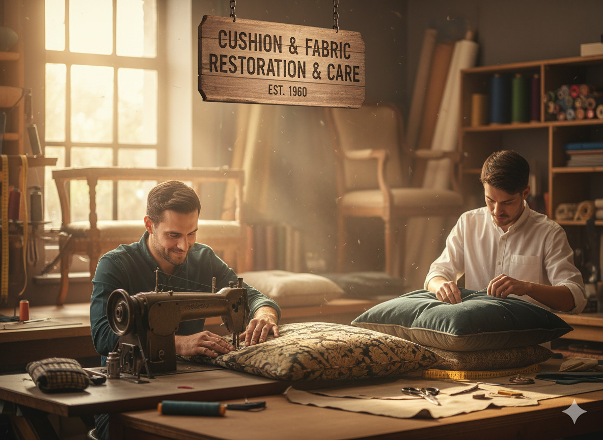 Cushion and fabric restoration